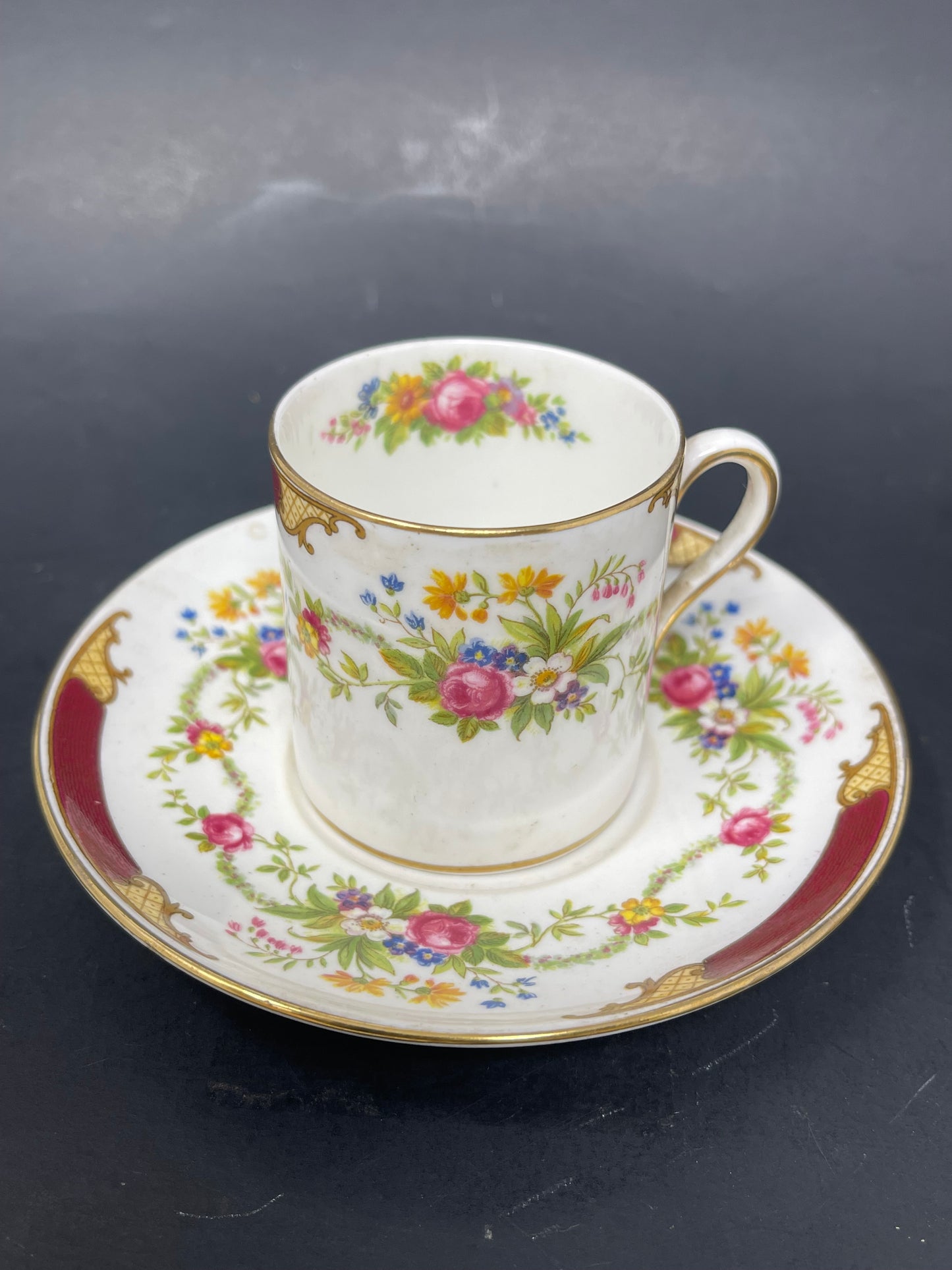 Fine China Teacup Set Of 2