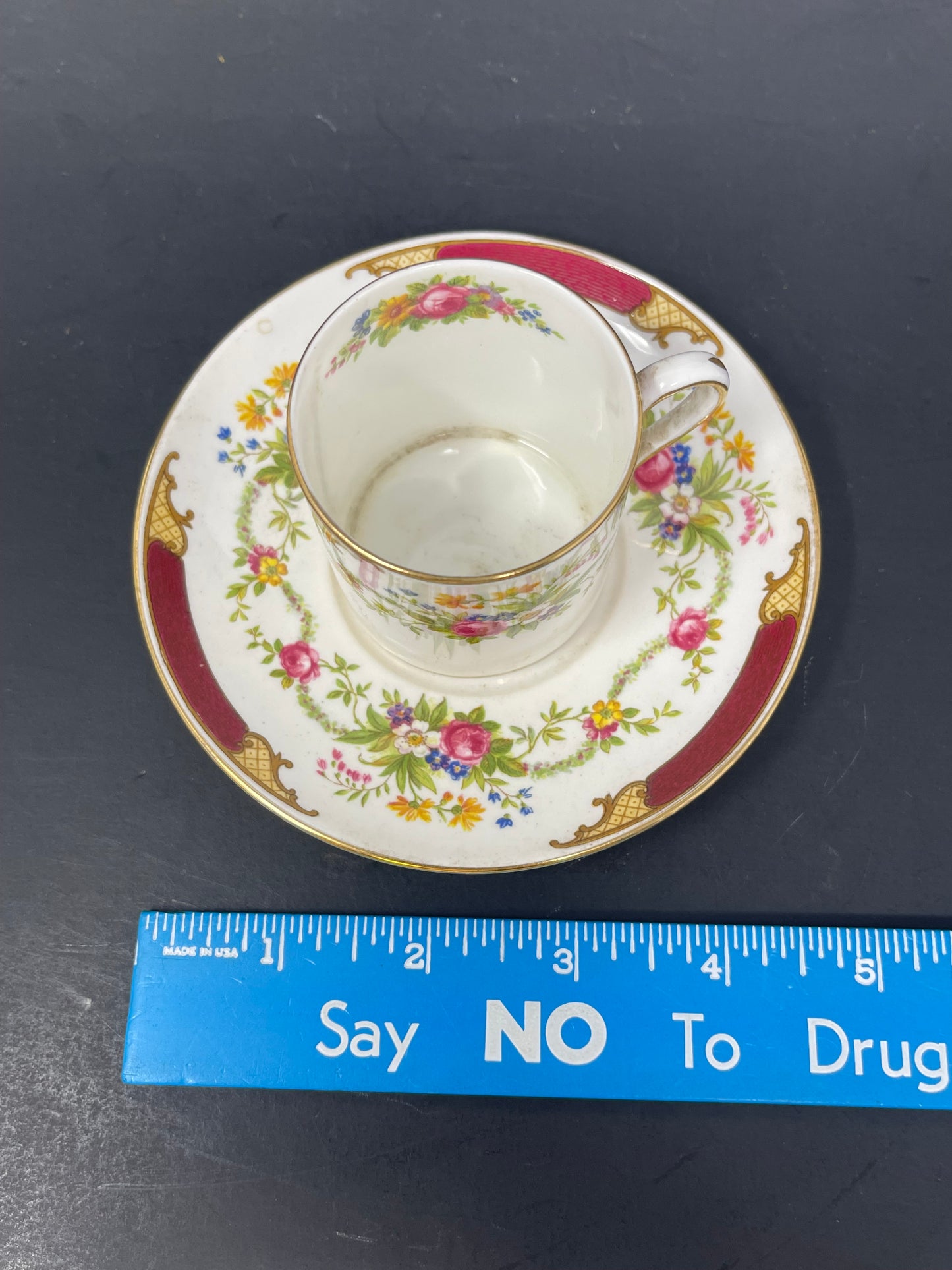 Fine China Teacup Set Of 2