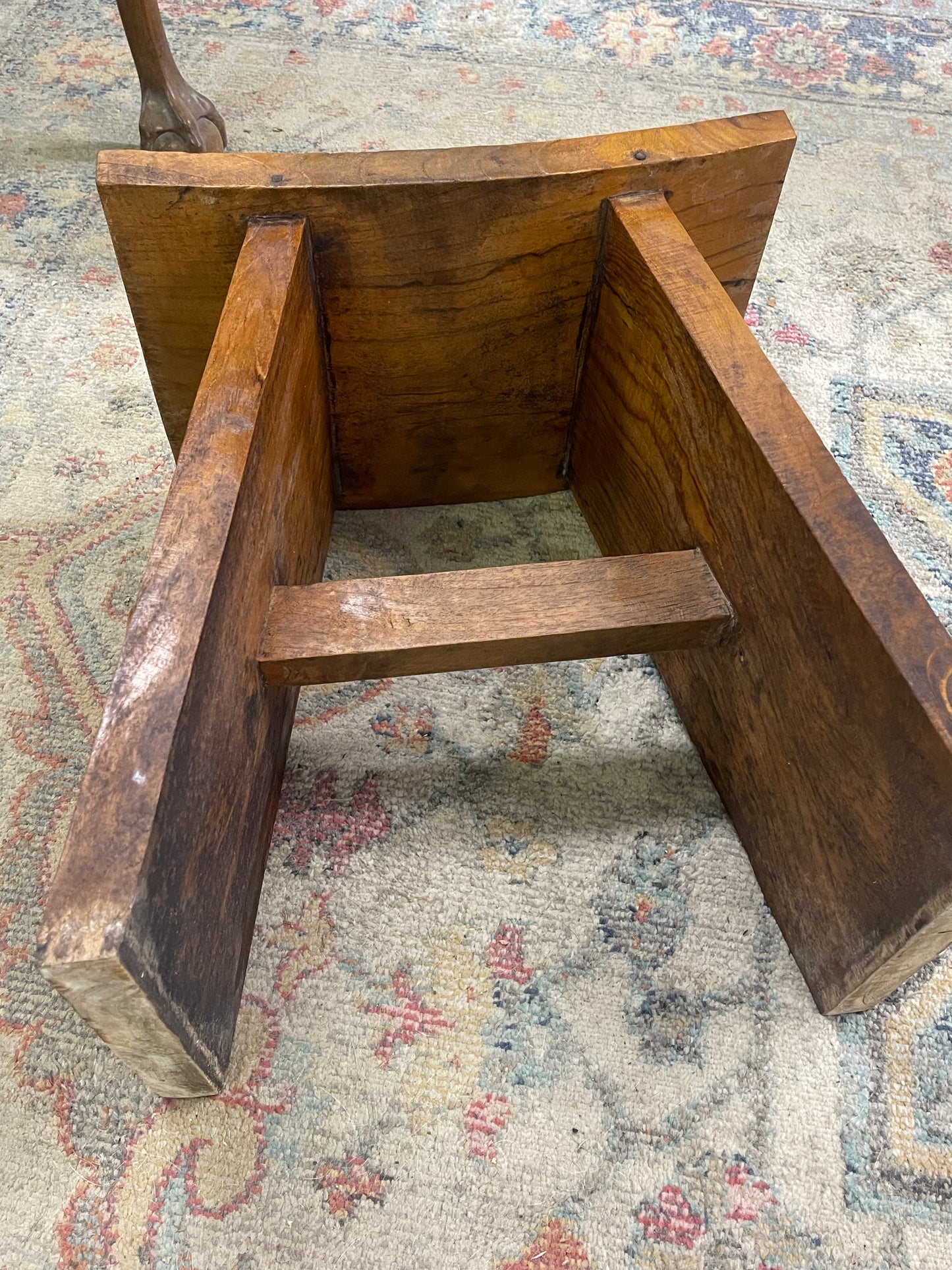 Vintage Teak Wood Stool