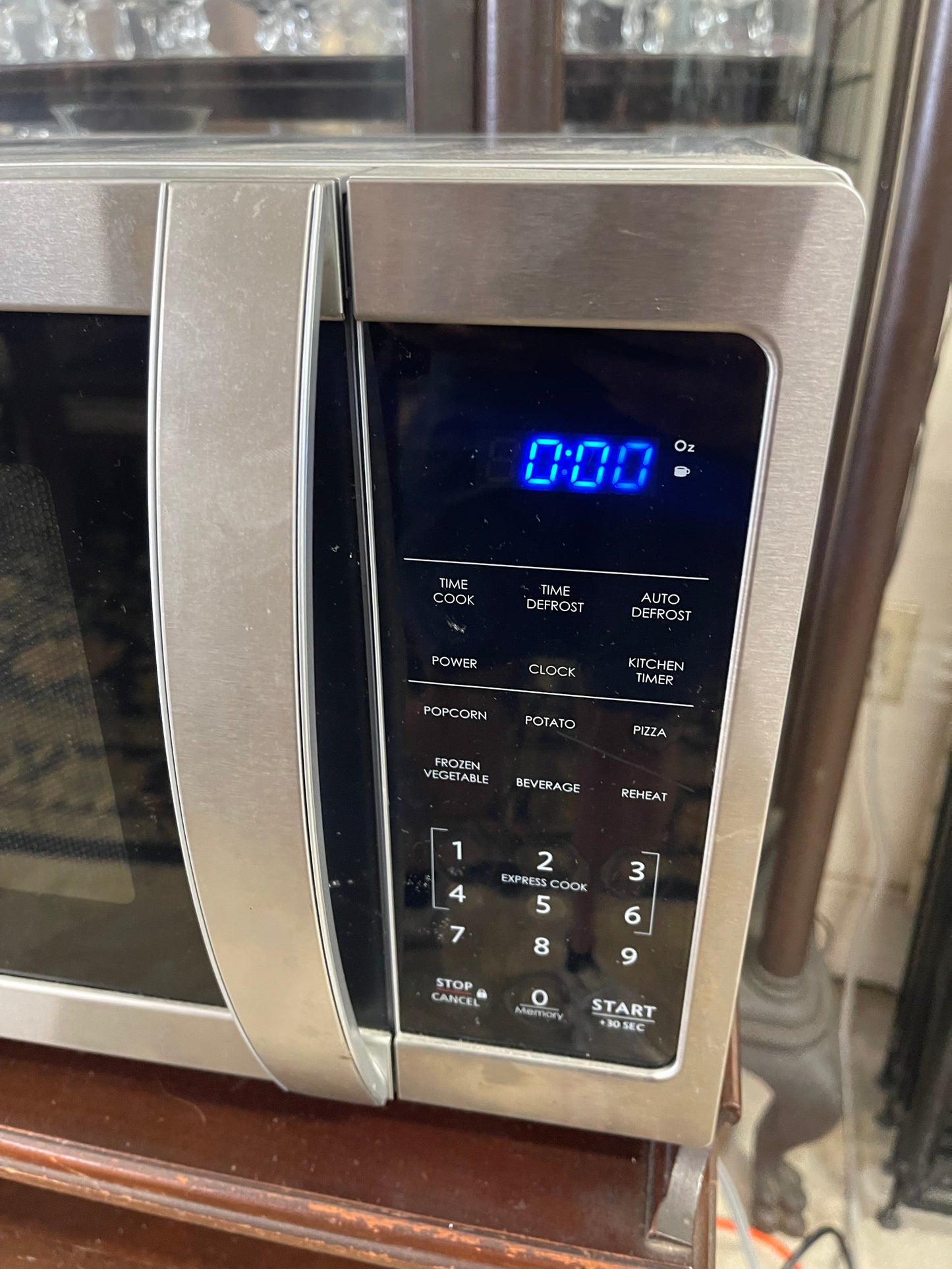 Stainless Steel Sharp Microwave (Works)