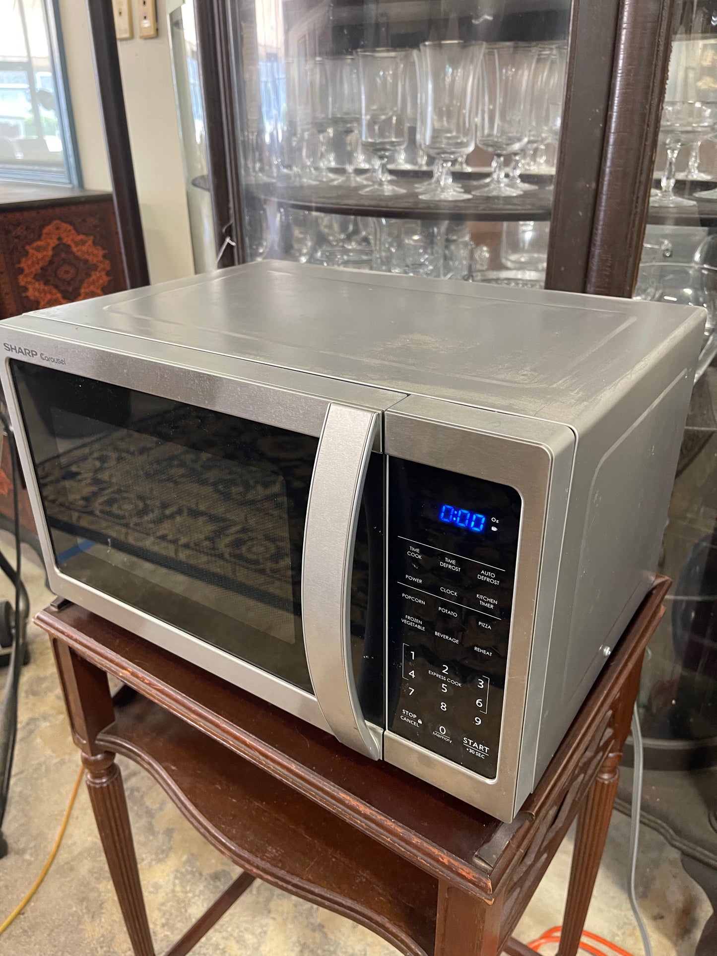 Stainless Steel Sharp Microwave (Works)