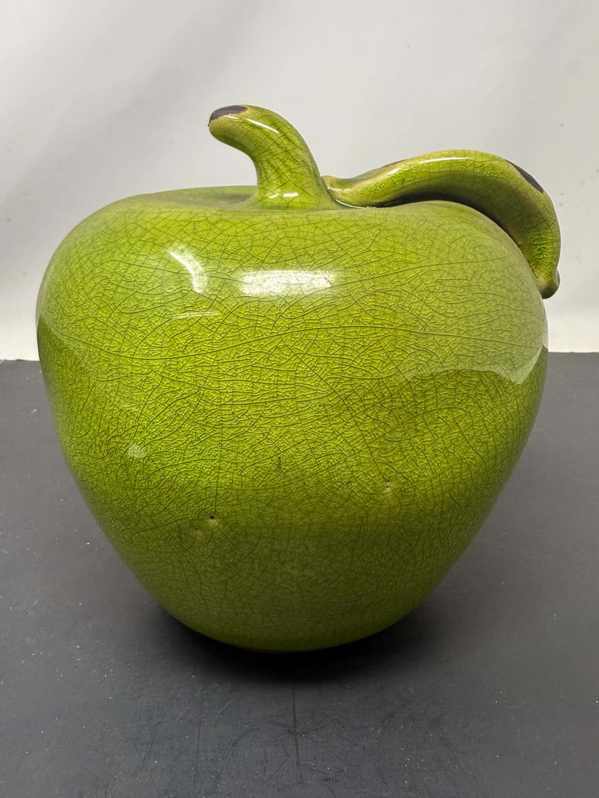 Twosday 10 – Green Ceramic Apple