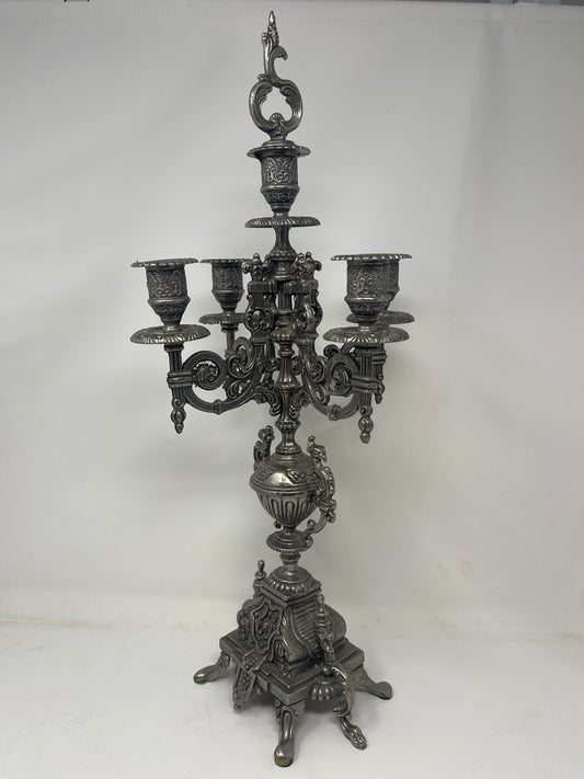 5 Light Metal Candelabra