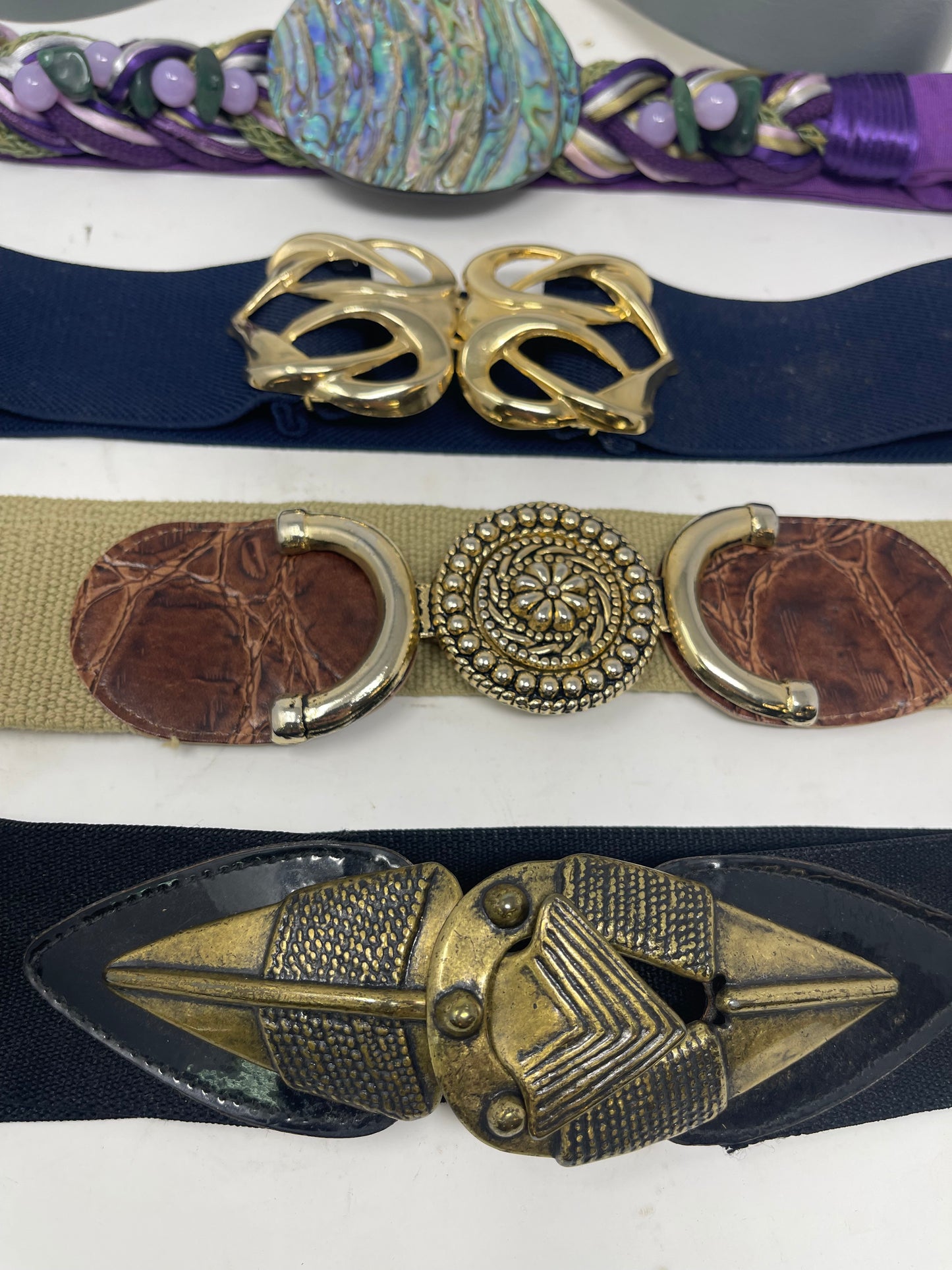Lot Of 6 Vintage Belts