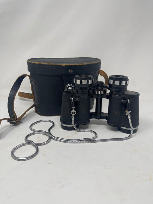 Vintage AMC Model 424928 Binoculars W/ Case