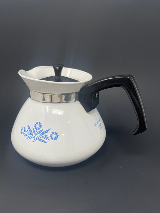 Corning Ware Cornflower Blue Coffee Pot
