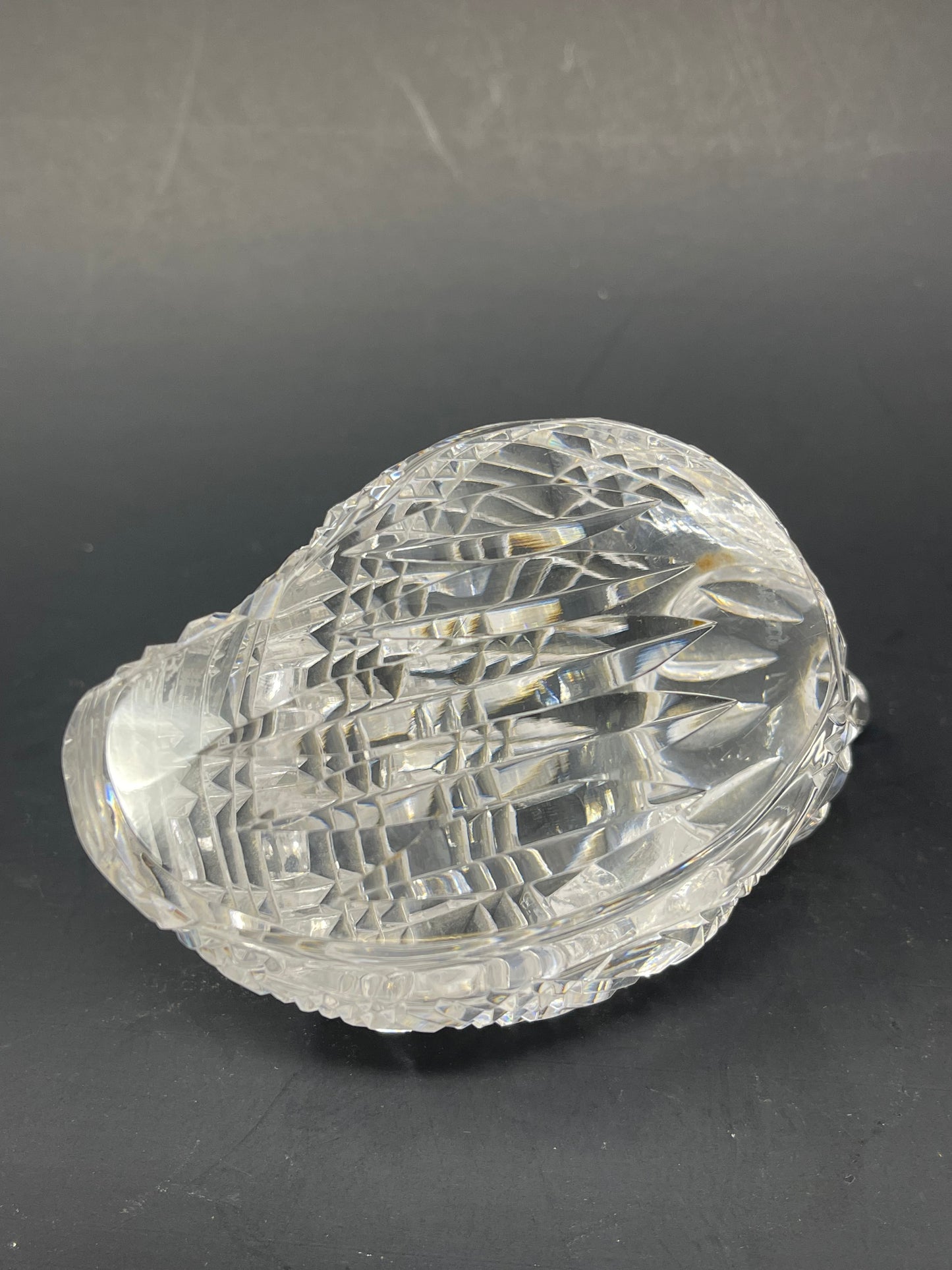 Waterford Crystal Conch Shell Paperweight