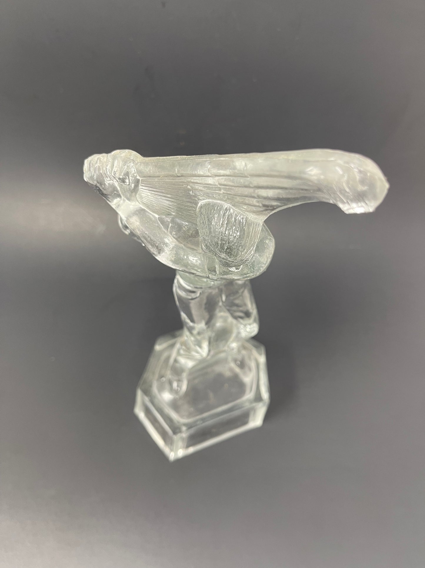 Glass Golfer Statue