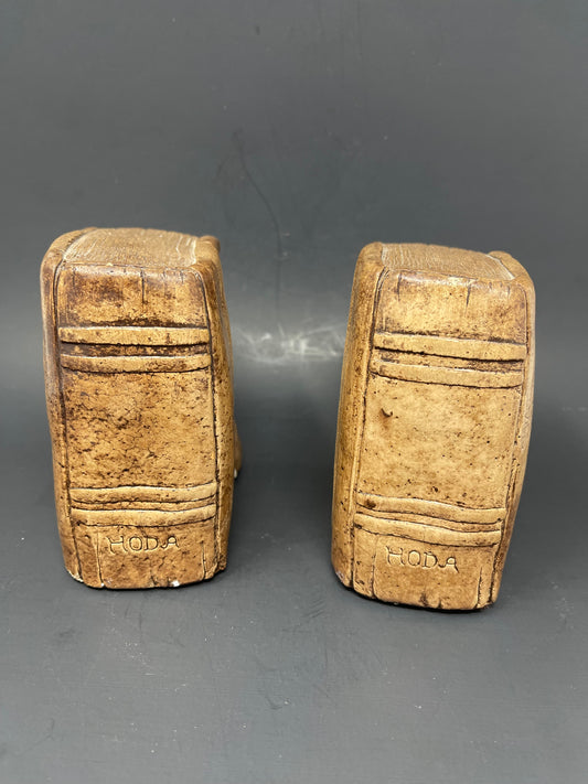Vintage HODA Ceramic Bookends