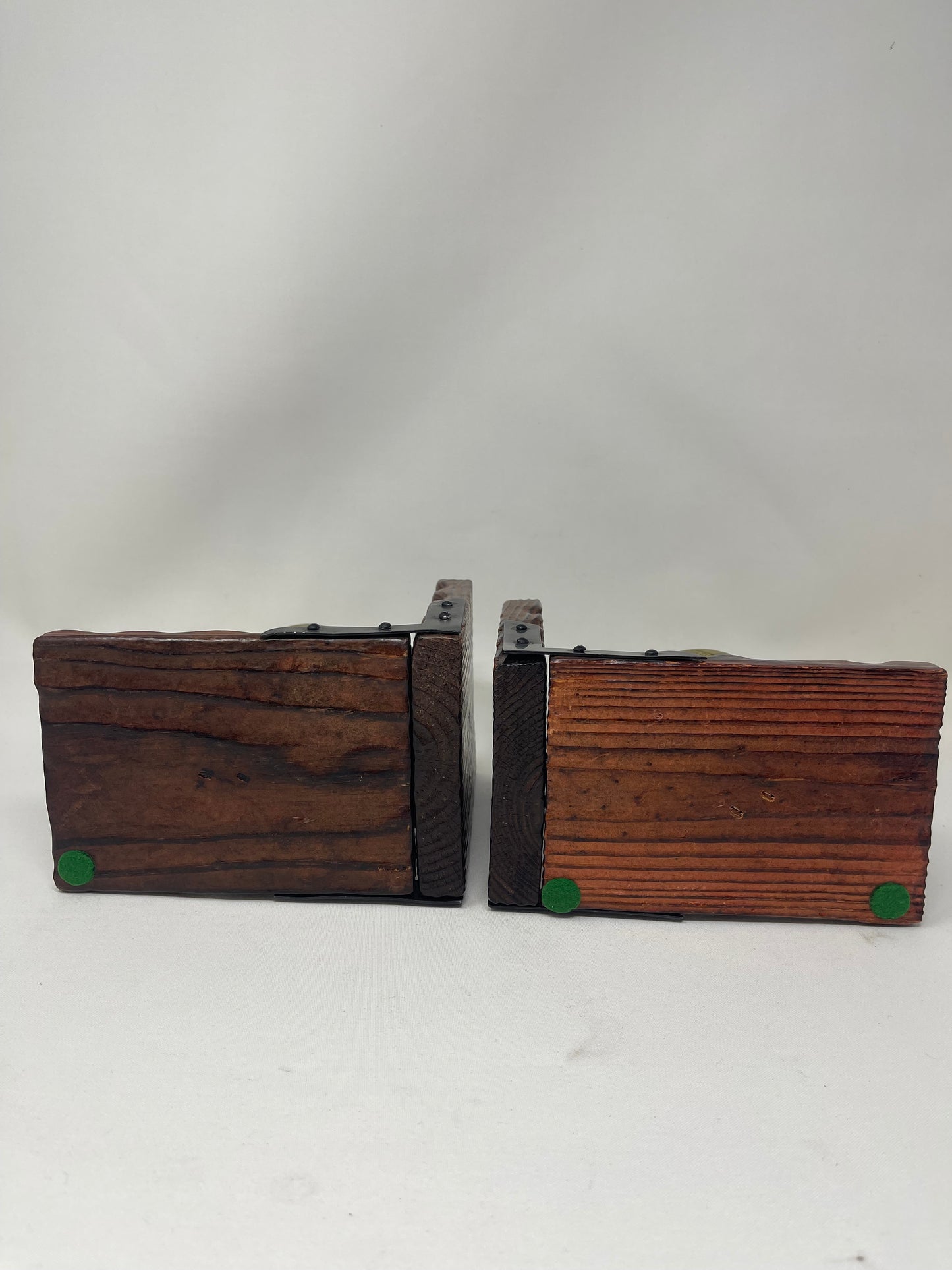 Rotating Globe Wooden Bookends