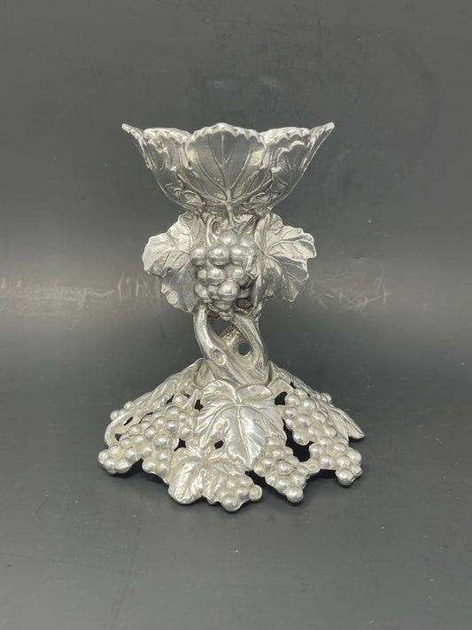 Arthur Court Aluminum Candle Holder