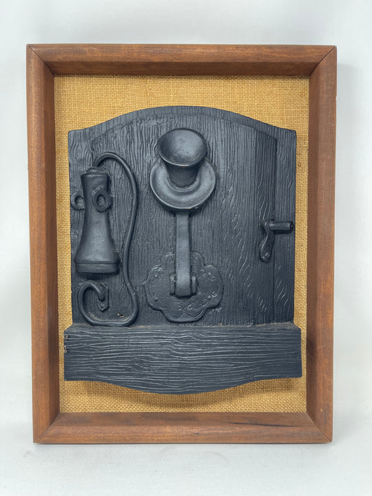 Decorative Old Telephone Framed Wall Art