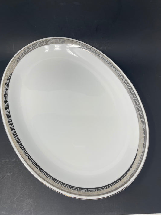 Harmony House Romaic Large Oval Serving Platter