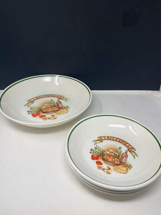 Over & Back Set Of 3 Plates + Platter