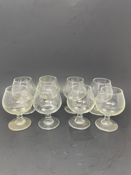 Set Of 8 Cordial Glasses