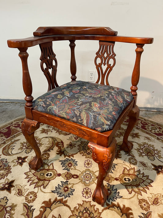 Chippendale Style Corner Chair