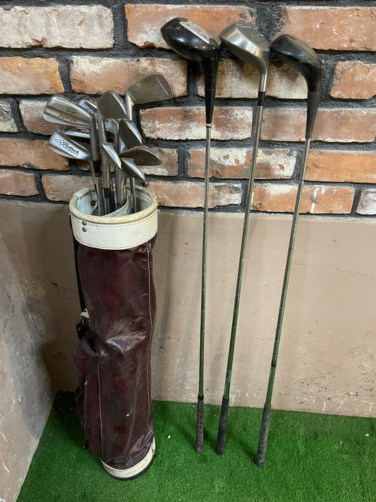 Assorted Vintage Golf Clubs