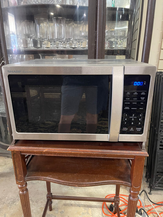 Stainless Steel Sharp Microwave (Works)